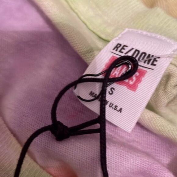 ReDone tie dye tee multicolored S - Picture 7 of 7